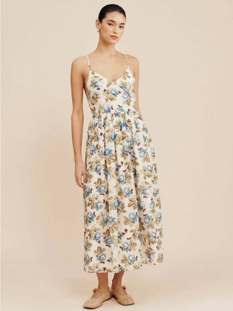 Posse Lucas Floral Midi Dress